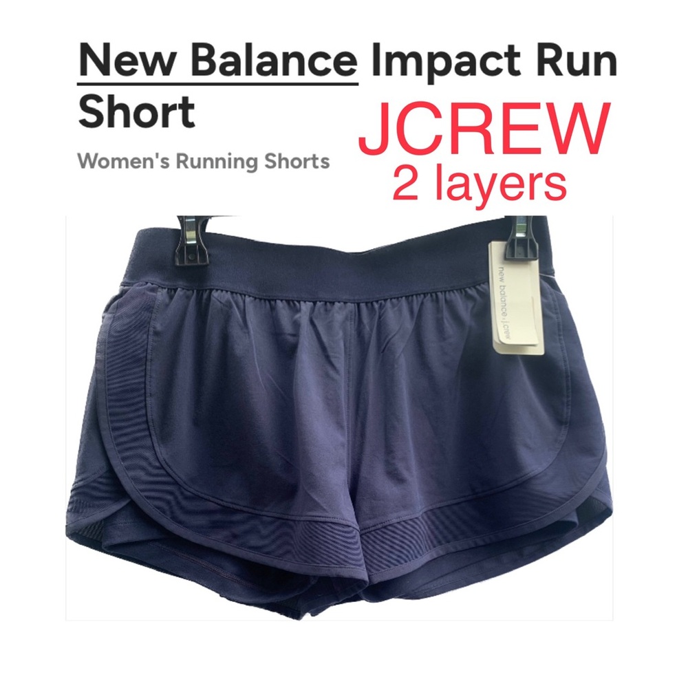 2/$25 NWT 😎 COOLING Tech 3” JCREW sHorts/sKort NEW BALANCE collab